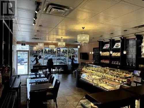 Bakery Cafe For Sale in Oakville Clearview