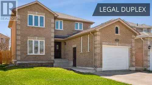 Legal Duplex in South Barrie - Turnkey Investment Opportunity