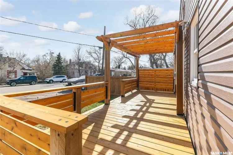 Updated Lumsden Home with Detached Garage and Workshop