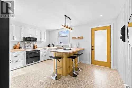 House for Sale in High Park Toronto with Laneway Parking and Renovated Features