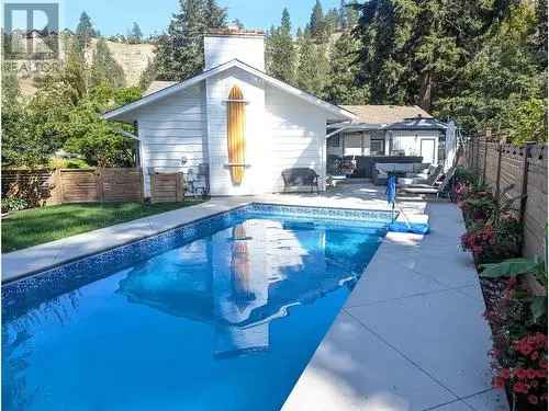 Buy House in North Mission Crawford Kelowna with Pool and Yard