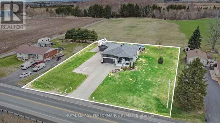 Custom Raised Bungalow 5 Beds 3 Baths 2 Garages Embrun