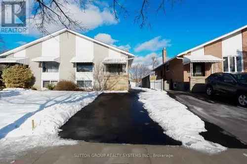 House for Sale Semi Detached Bungalow Clarkson Community Mississauga