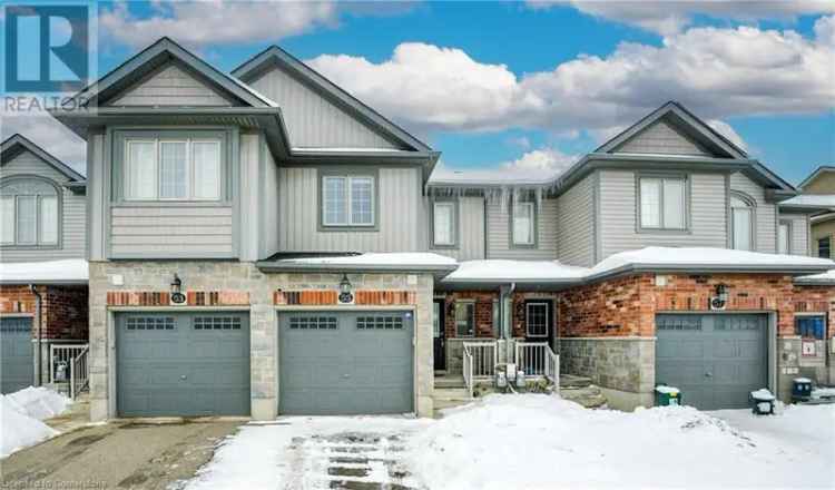 3 Bed 3 Bath Freehold Townhome in Doon South