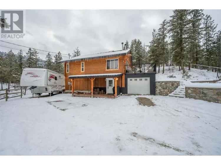 3 Bed 2 Bath Log Home on 3.58 Acres in Kitley Estates