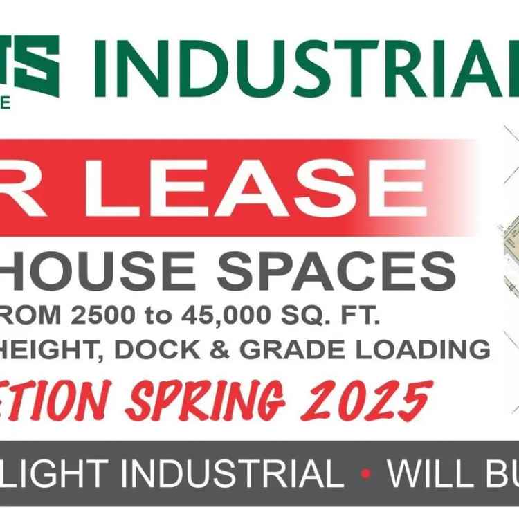 Industrial for lease