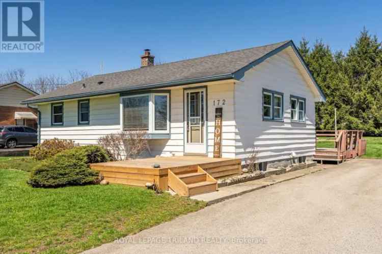 3-Bedroom Bungalow in Dorchester ON - Updated & Spacious