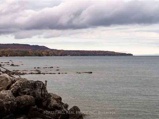 Waterfront Lot in Meaford - Build Your Dream Home