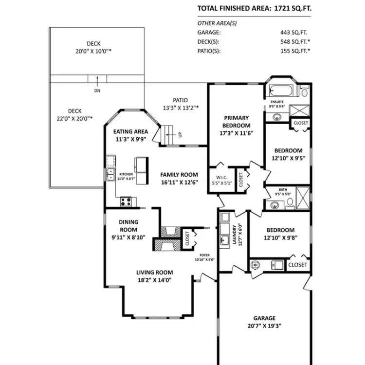 3 Bedroom 2 Bath Rancher House for Sale in McNally Creek