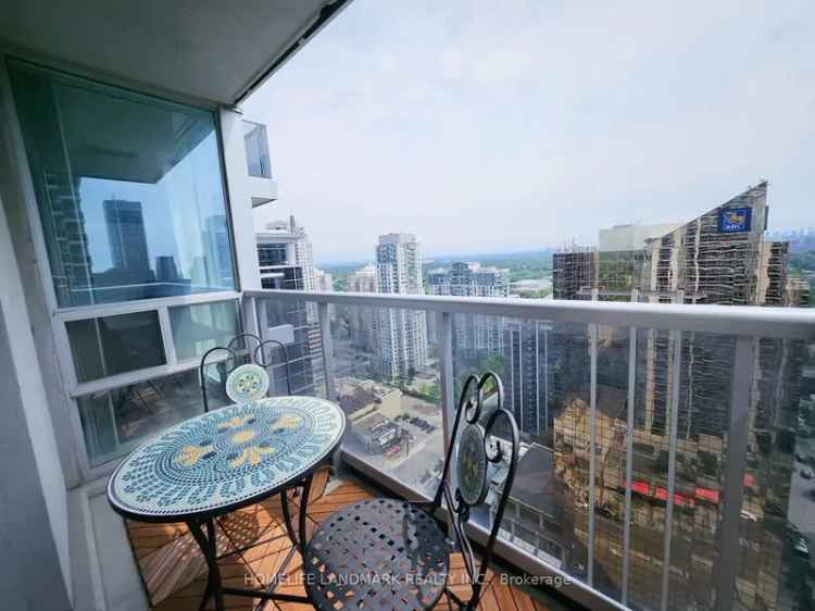 Rent High Floor Apartment with East View on Yonge Street