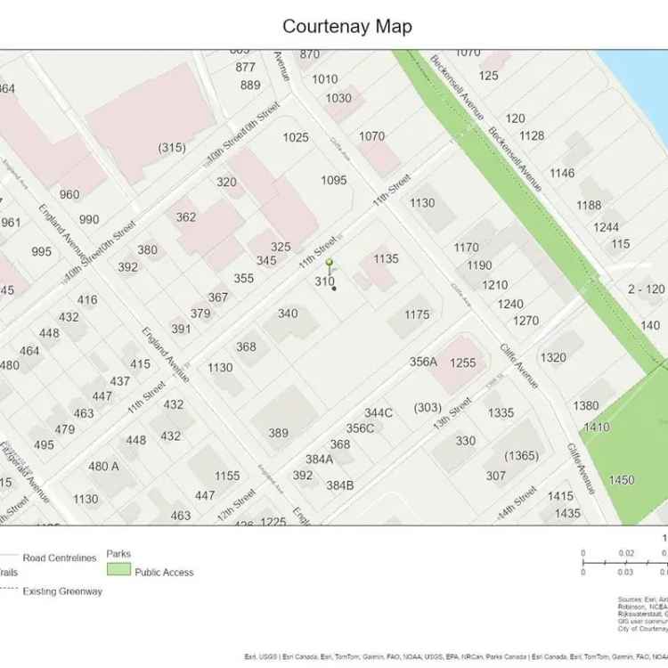 Buy Commercial Property Lot in Courtenay with Development Potential