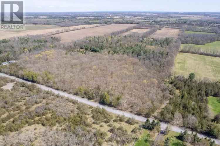 10-Acre Treed Lot near Napanee - Peaceful Country Living