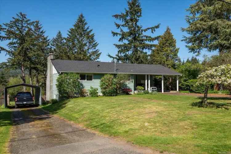 Renovated 4 Bed 2 Bath Home with Suite on 0.99 Acre Lot Near Woodgrove Mall