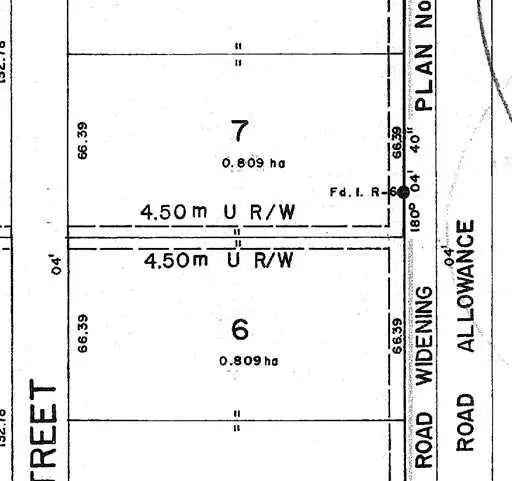 Land For Sale in Town of Crossfield, Alberta