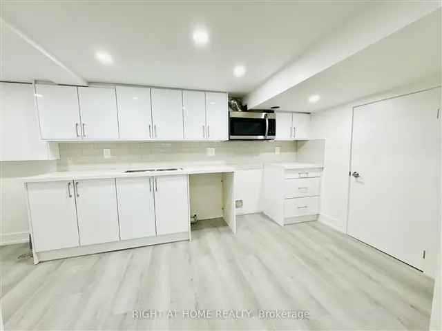 Brand New Fully Renovated Basement Apartment