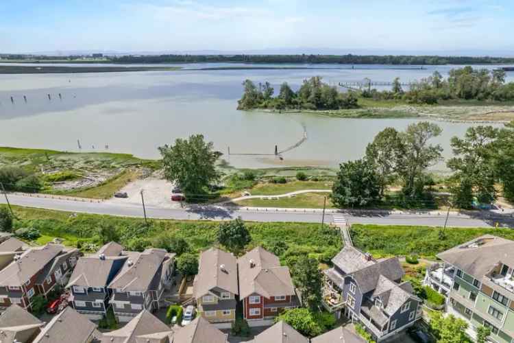 Steveston Waterfront Townhouse 3 Beds 4 Baths Stunning River Views