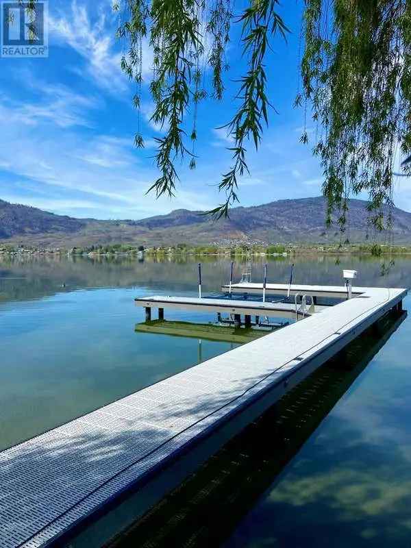 Osoyoos Lake Waterfront Lot with Custom Home Plans