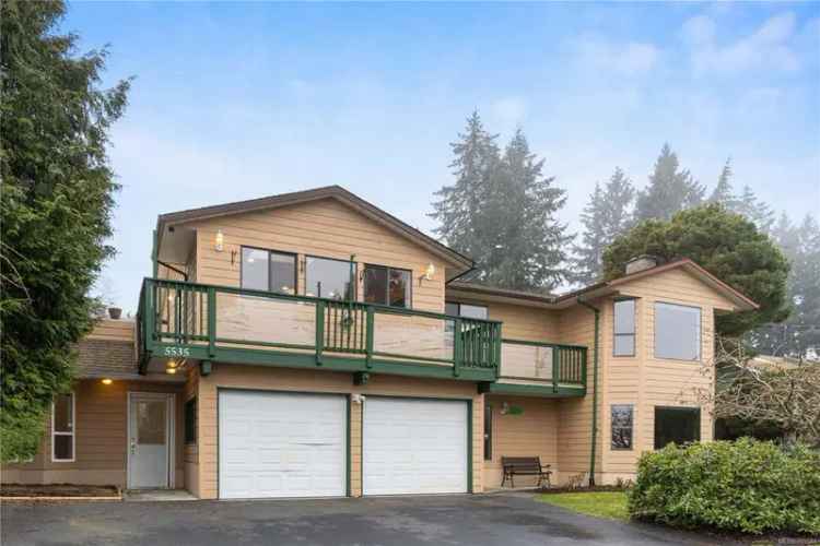 North Nanaimo Ocean View Home 5 Beds 4 Baths Oversized Lot