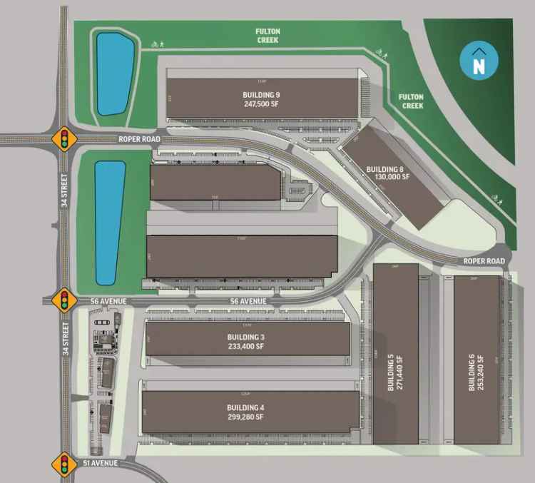 Lease Industrial Space in Fulton Creek Business Park South Edmonton