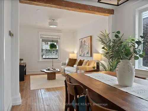Upper Beaches Semi-Detached House For Sale 3 1 Bedroom Modern Upgrades