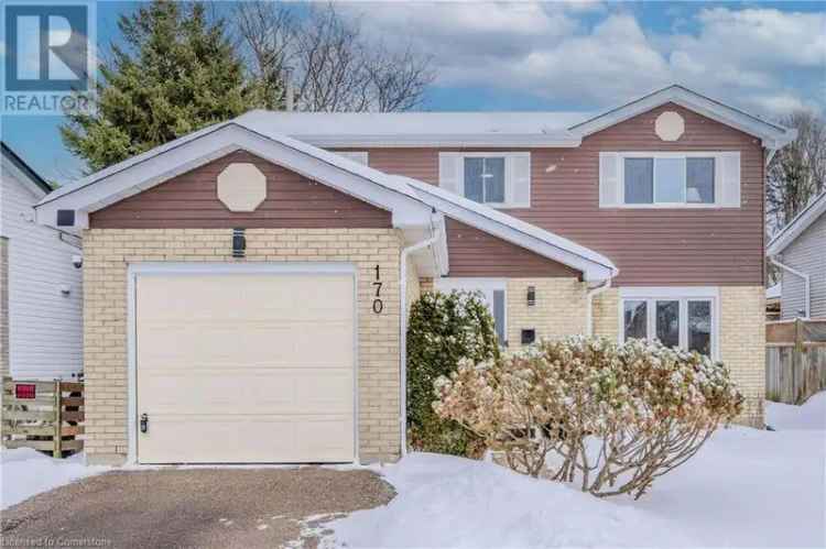 Buy 3 Bedroom Detached Family Home in Kitchener with Backyard