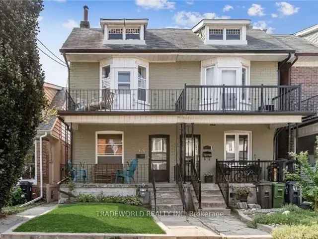 Riverdale House Near Pape Subway - Investment Opportunity