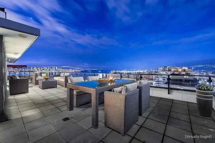 Lower Lonsdale Penthouse Condo for Sale