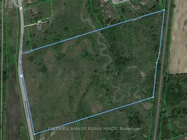 Land For Sale in New Tecumseth, Ontario