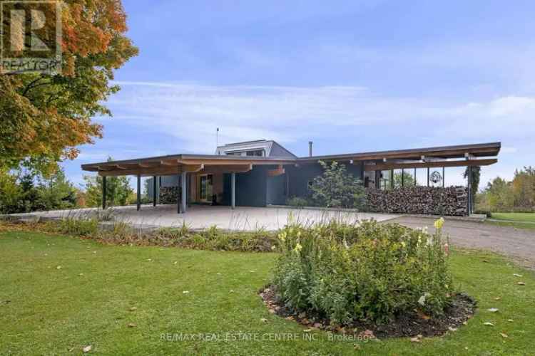 125 Acres Custom Passive Solar Home with 2 Residences