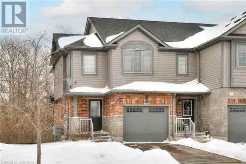 Stunning Freehold Townhouse in Doon South Kitchener