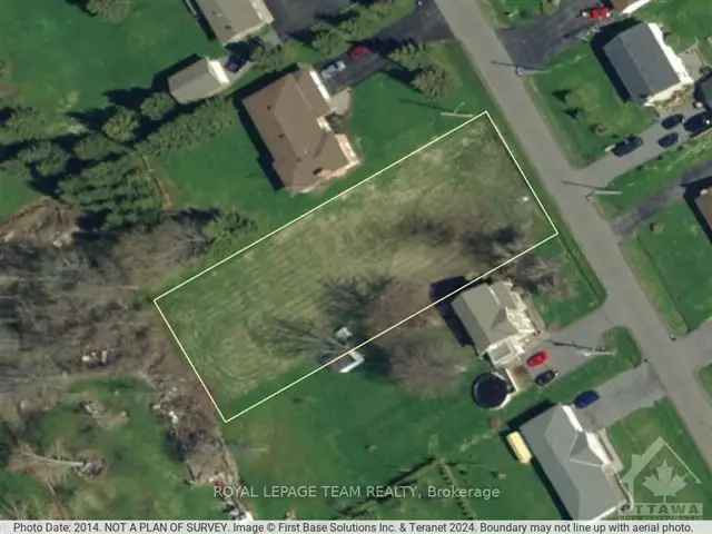 Residential Building Lot near St Lawrence River