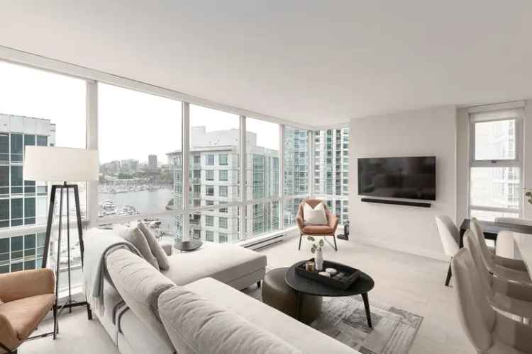 Yaletown Condo for Sale 1025SF 2 Bed 2 Bath Renovated