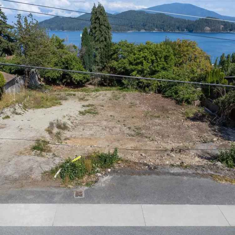 View Lot for Sale in Lower Gibsons