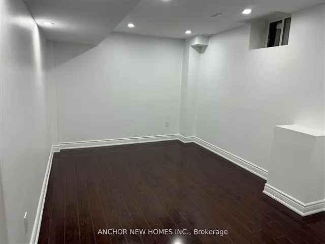 Freshly Built 2-Bedroom Basement Apartment For Rent