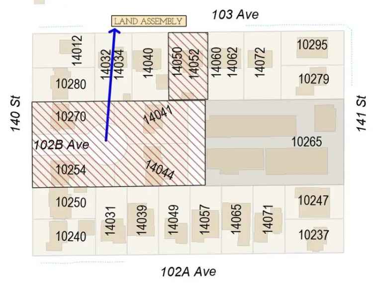 Land Assembly Opportunity Mid Rise Development 25 FAR