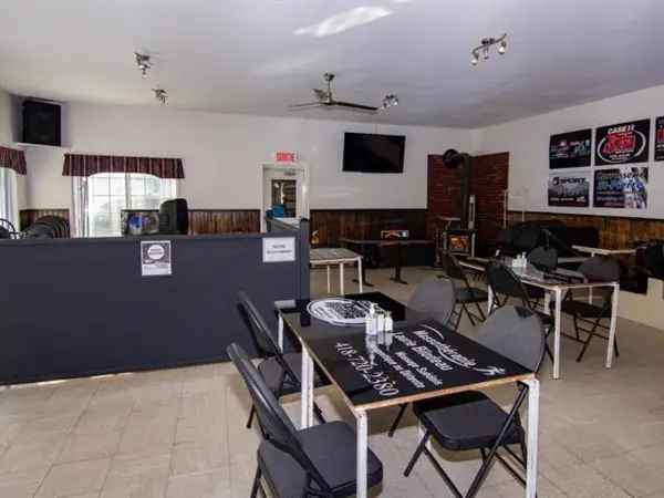 Restaurant Bar Snowmobile Relay Station For Sale