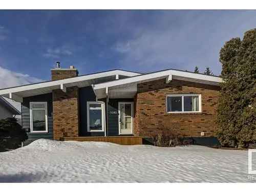 For Sale Stunningly Renovated Bungalow in Baturyn Edmonton Alberta