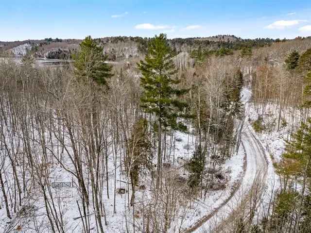 4.5-Acre Waterfront Lot Dalhousie Lake Dream Home Opportunity