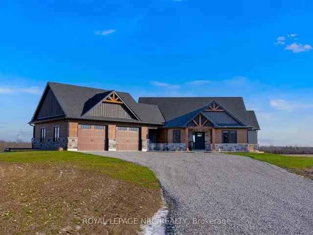 67-Acre Bungalow with Barns in Welland