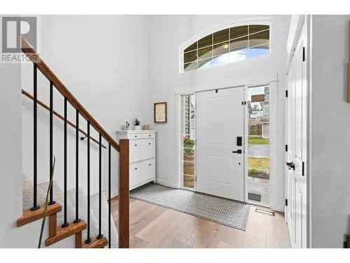5 Bedroom 3.5 Bath Home West Kelowna Family Updated Home