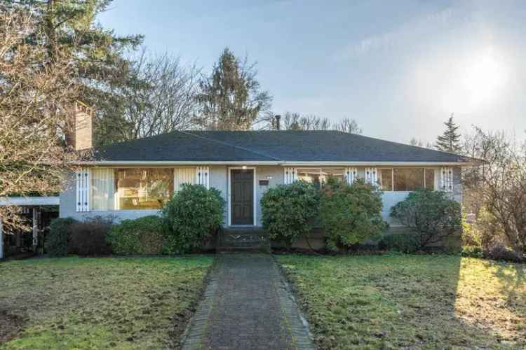 Family Home with Redevelopment Potential Near Skytrain