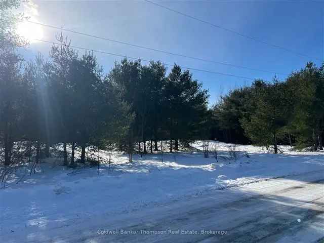 Nature Lovers Paradise Building Lot near Washago