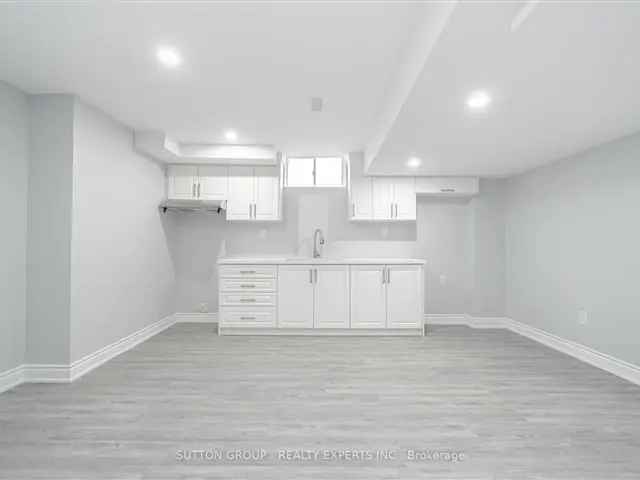 Spacious 4-Bedroom Basement Apartment in Castlemore - Legal, Modern, Near Transit