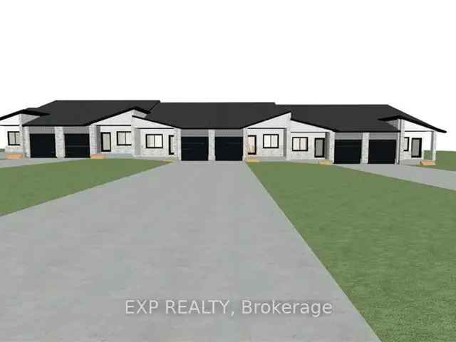 Modern 2 Bedrm Bungalow Townhouse with Attached Garage