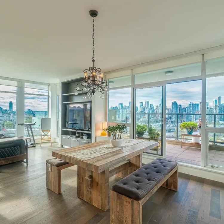 Penthouse apartment for sale in Olympic Village with city and water views