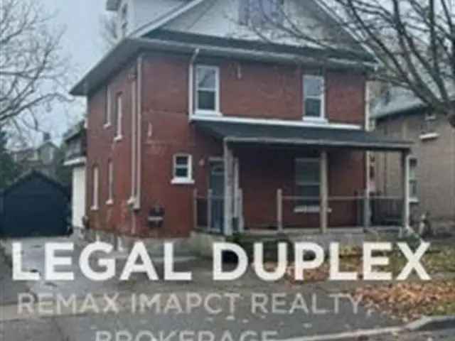 Legal Duplex in Oshawa Great 2 12 Story Brick Detached House