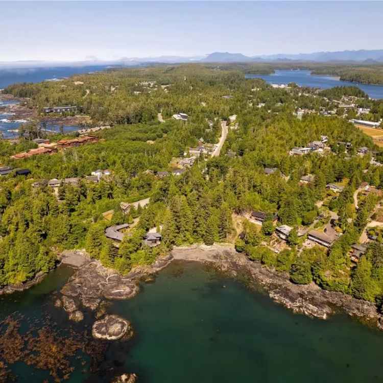 Oceanfront Lot for Sale in Ucluelet