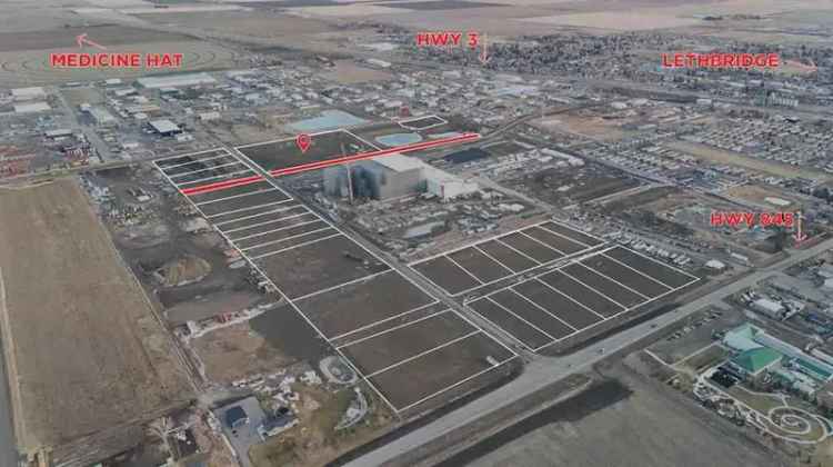 Buy land in Coaldale with prime industrial features