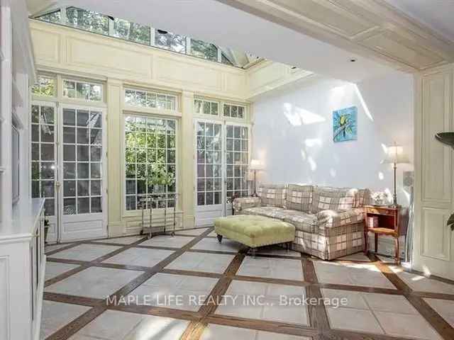 Rare Forest Hill Estate: 5+1 Beds, 8 Baths, 7185 Sq Ft