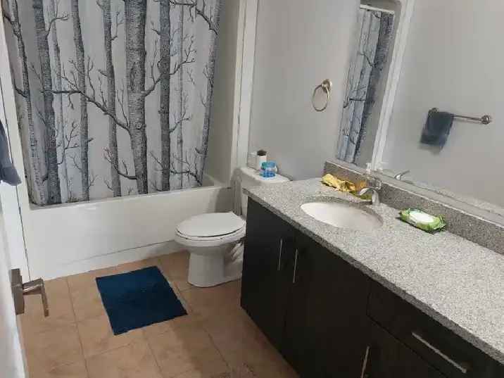 Furnished room for a female with separate bath